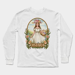 Vintage Blessed Ostara Long Sleeve T-Shirt